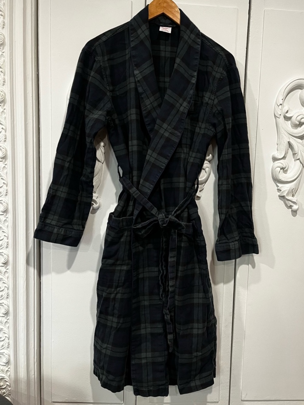 Brooks Brothers Plaid Robe